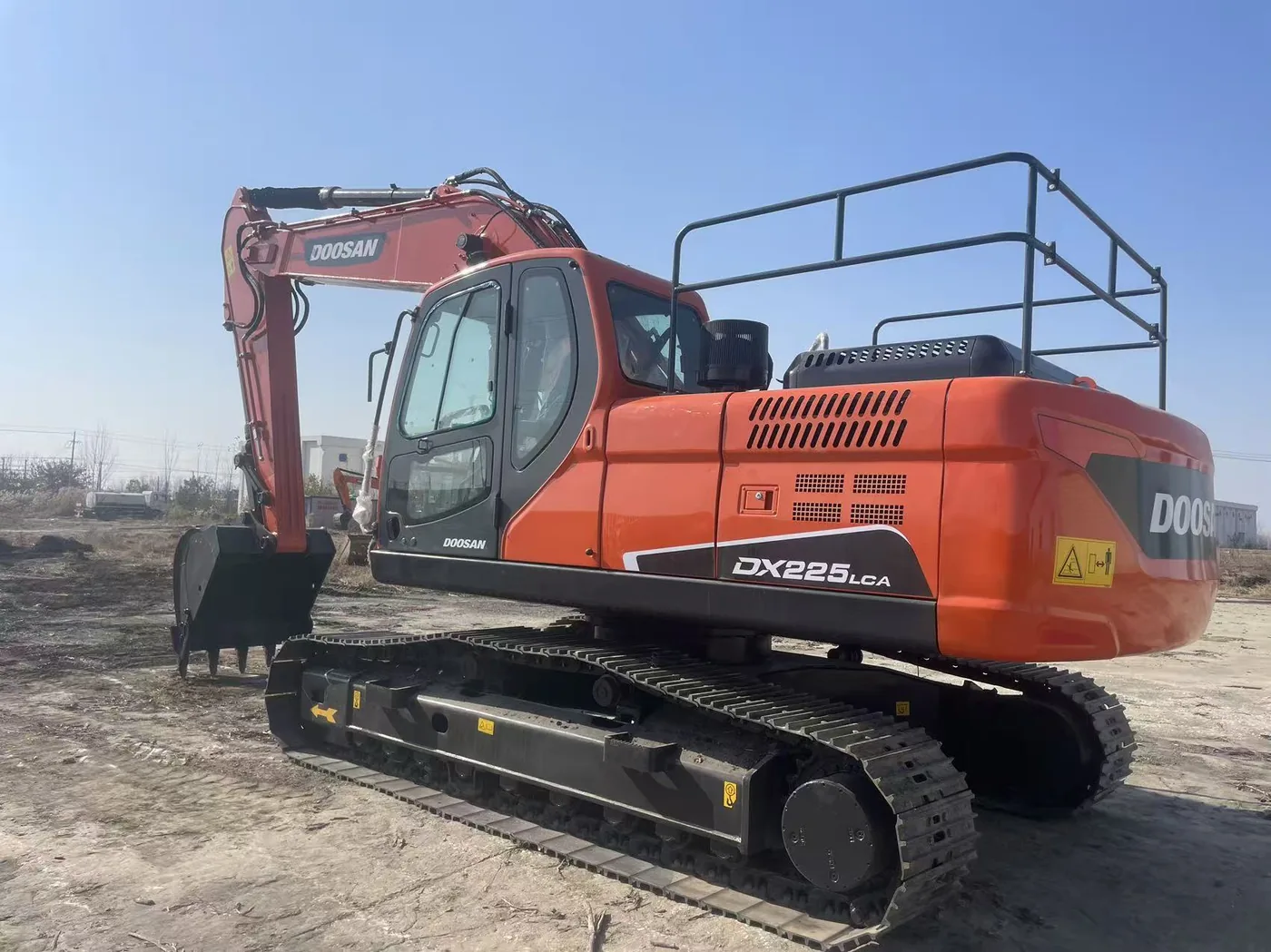 Used Doosan DX225 excavator