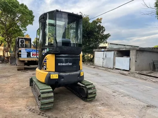 Used Komatsu PC35 PC55 mini excavator