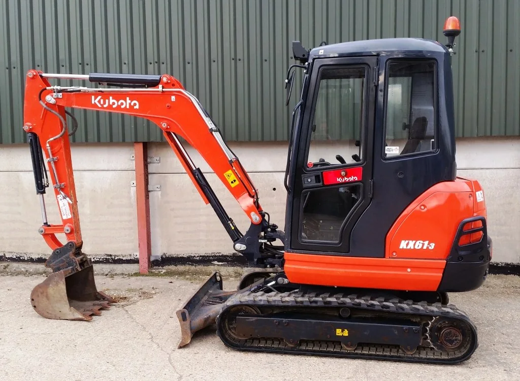 Used Kubota mini excavator