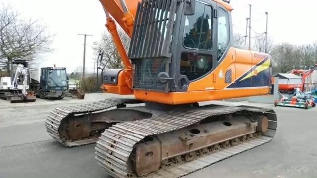 Doosan DX225 display video thumbnail