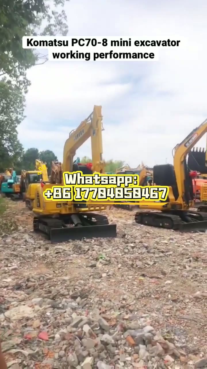 Komatsu PC60 PC70 display video thumbnail